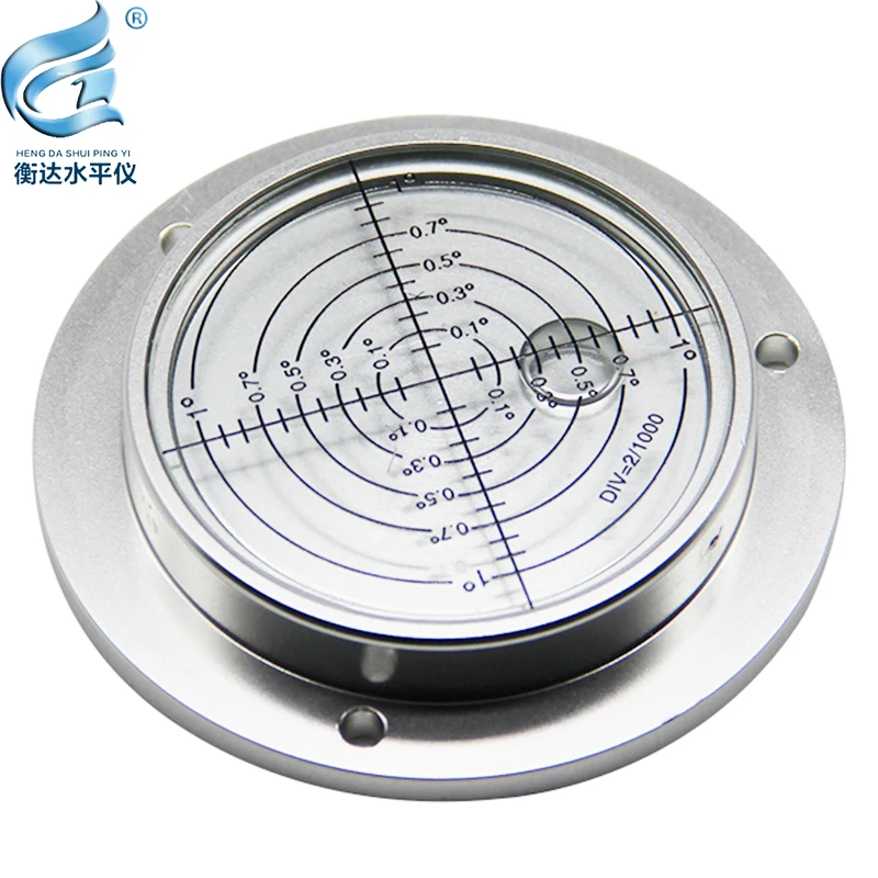 Crane support leg horizontal bubble metal flange level high-precision measurement level 80 * 62 * 15mm