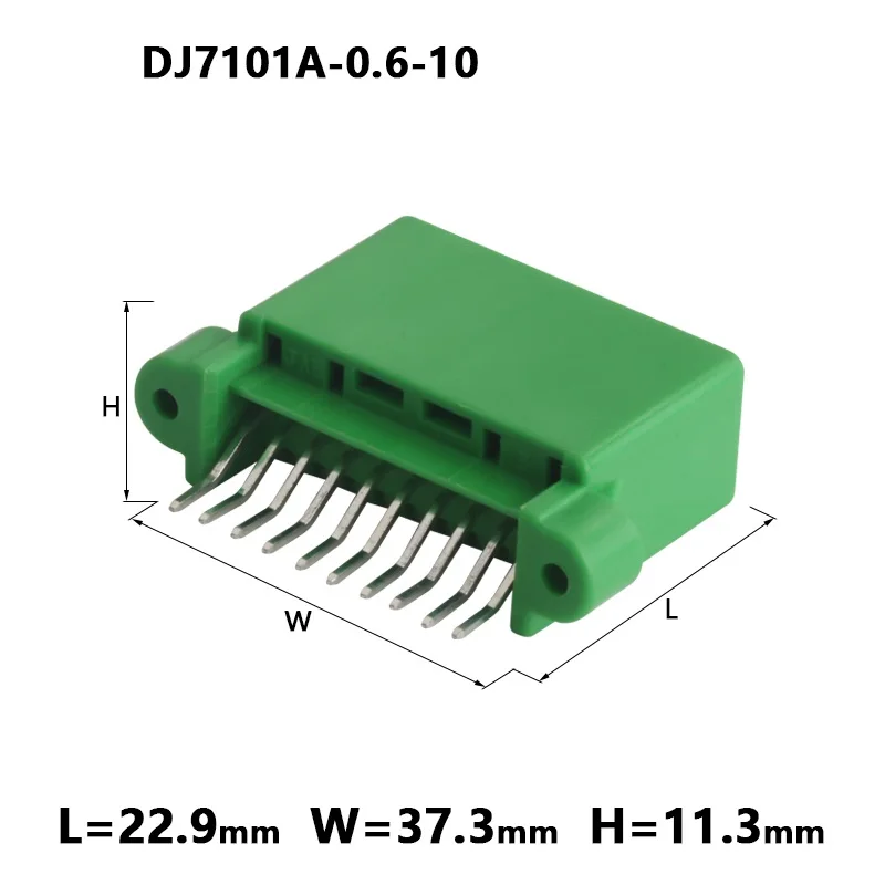 Free ship 50 Sets 10 Pin Auto Radio Module Harness Female Connector Male PCB Socket For Honda IL-AG5-10S-S3C1