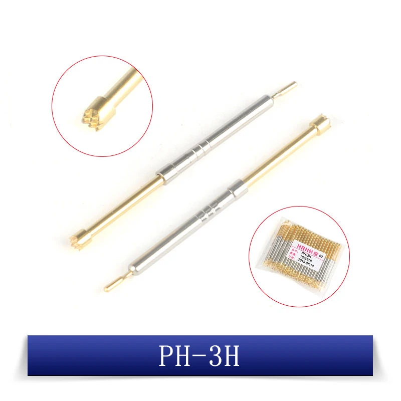 10Pcs/2Pcs Testing Contact Probes Pin PH-2A/2H/3A/3H/4A/4B/4D/4G/4H/6A/6D/6G 5A Retractable Spring Test Probe Pogo Pin