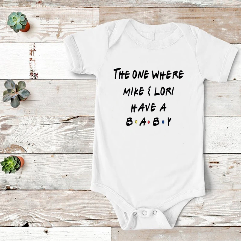 Baby Announcement Family Matching Clothes Baby Girl Friends Mommy and Daughter Matching Clothes Casual Print Tshirts M