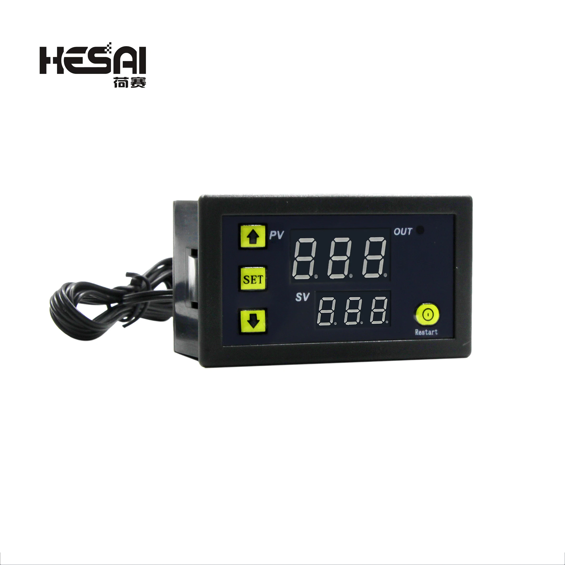 W323 12V 24V AC110-220V línea de sonda 20A termostato regulador calefacción refrigeración Control termorregulador con Sensor