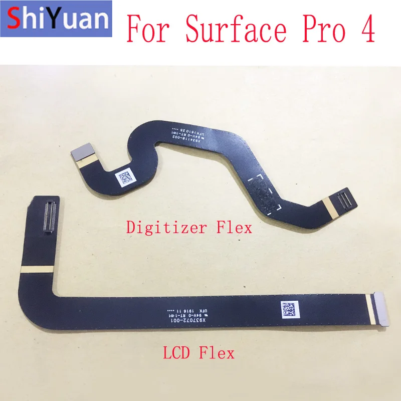 LCD Link Flex untuk Microsoft Surface Pro 4 LCD Digitizer Konektor Sentuh Flex