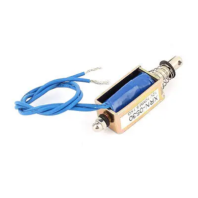 XRN-0530 تيار مستمر 12 فولت/DC24V 5.1 كجم/10 مللي متر سحب نوع فتح الإطار الملف اللولبي الكهرومغناطيسية