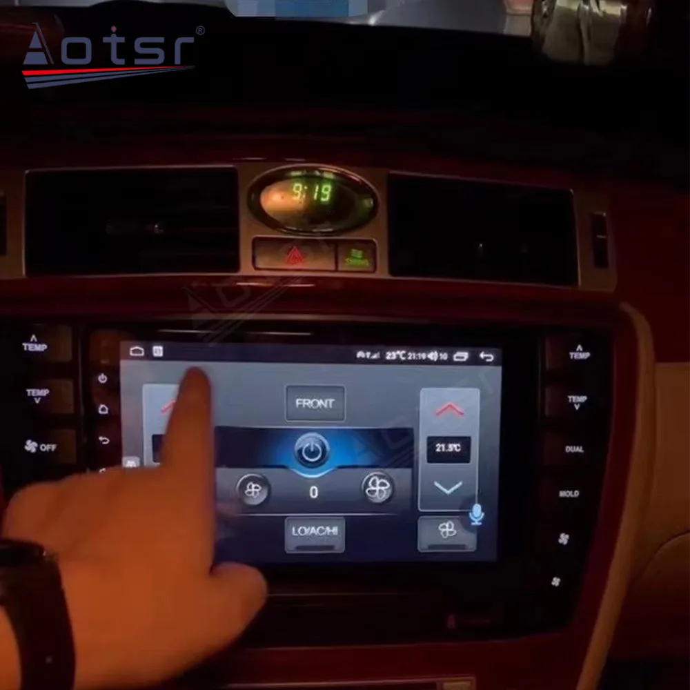 Upgrade Android 14 For Toyota Crown Majesta S180 2003-2009 GPS Navigation Multimedia Car Radio Stereo Receiver IPS Head Unit