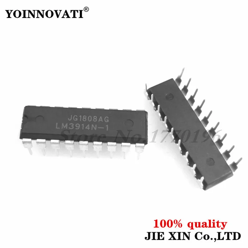 

50pcs/lots LM3914N-1 LM3914N LM3914 DRIVER DOT BAR DISPLAY 18-DIP IC Best quality.