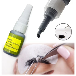 10ml False Eyelash Glue Quick Dry Dark-Black Waterproof Eyelash Extensions Glue Black Adhesive For Eyelashes Building Glue