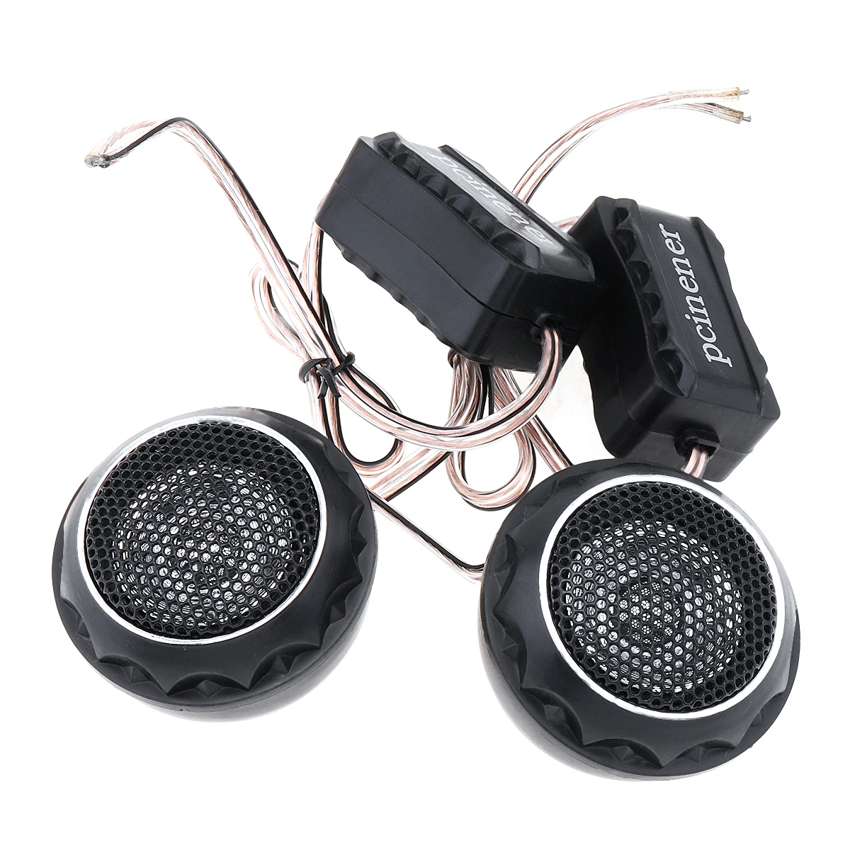 2pcs 140W Mini Dome Tweeter Universal 12V High Efficiency Car Speaker Subwoofer for Car Audio System