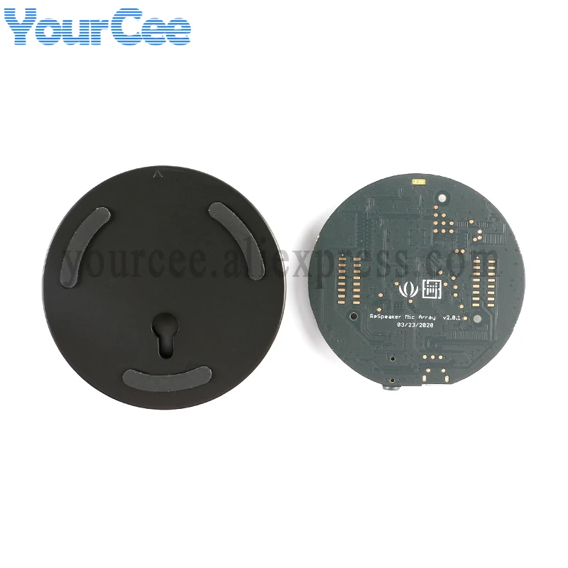 Imagem -06 - Seeed-respeaker Mic Array Intelligent Speech Recognition Development Board Far-field Microfone Array V2.0