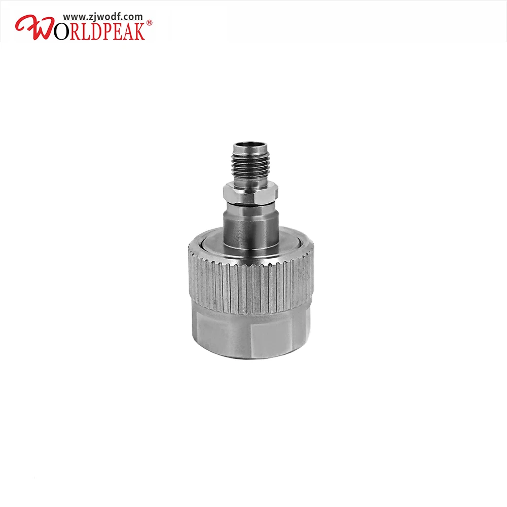 Free Shipping Stainless Steel 5G Millimeter Wave High Frequency N male to 3.5mm female connector adapter