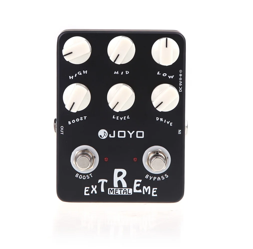 

JOYO JF-17 Extreme Metal Distortion Guitar Pedal Effect High Gain Overdrive Pedal for Sound Mixer Parts Bass True Bypass