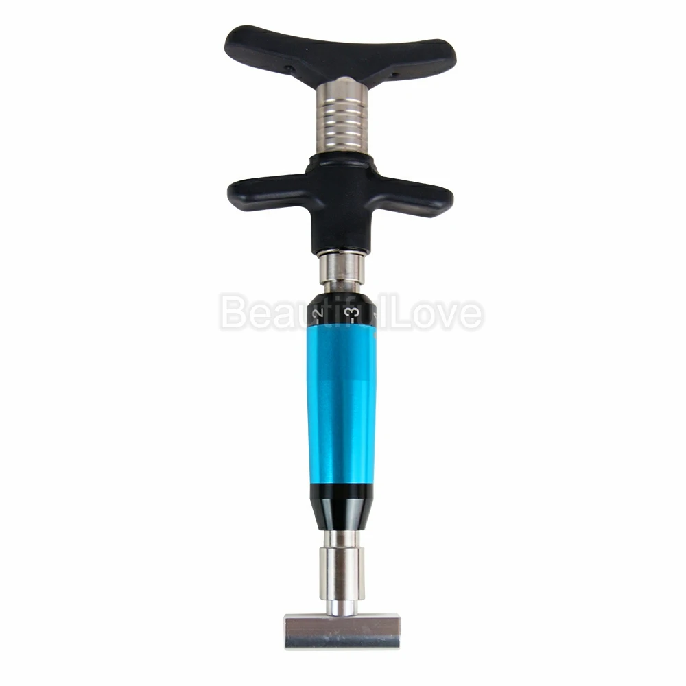 Manual four-head stainless steel manual correction massager manual  Chiropractic gun