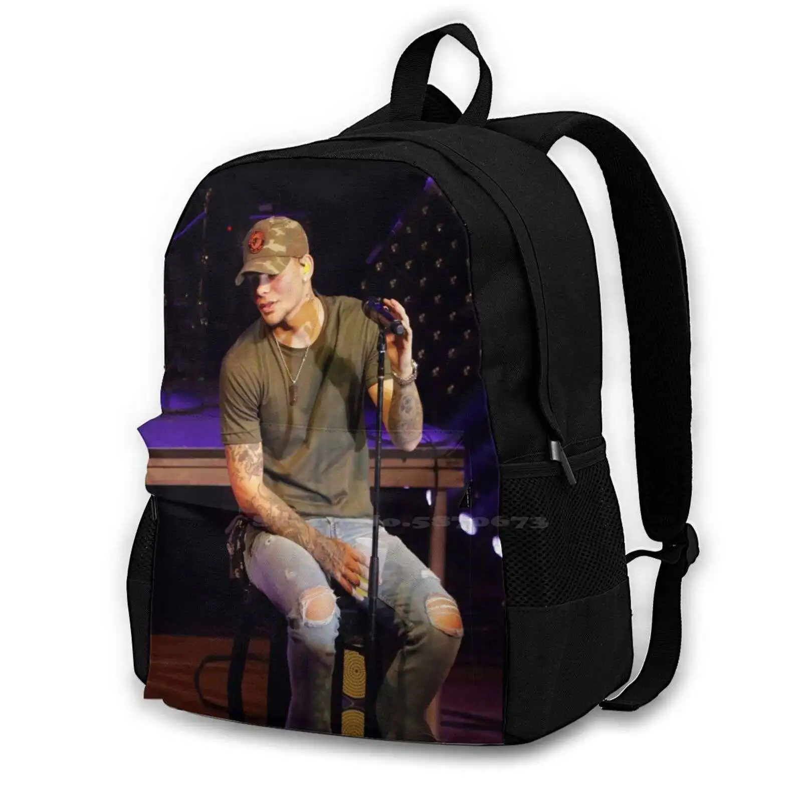 

Fashion Travel Laptop School Backpack Bag Eyes Shut