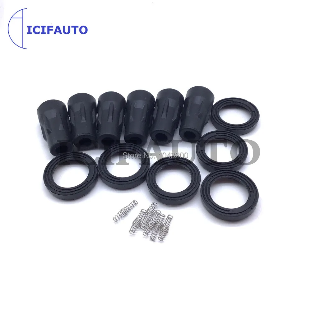 1/2/4/6/8 Piece Ignition Coil Rubber Boot Repair Kit for Dodge Chrysler Jeep Compass 4606824AC, 04606824AB, 04606824AC,4606824AB