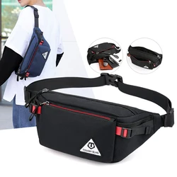 Bolsa de cintura impermeável para homens e mulheres, Fanny Pack, Crossbody Bags, Belt Pouch, Zip, Running, Jogging, Sport, Runner, Casual, Bum