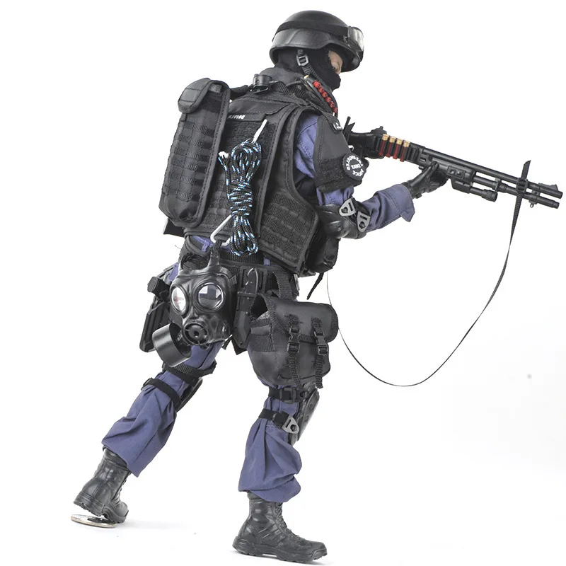 Boys Gifts 1/6 Scale SWAT Soldier Toy Figures 12