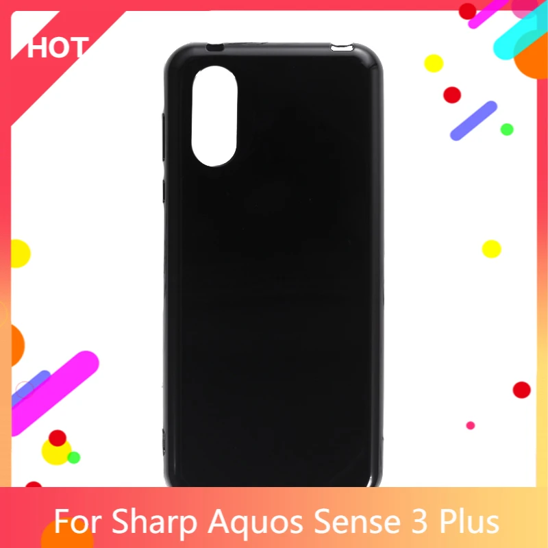 Aquos Sense 3 Plus Case Matte Soft Silicone TPU Back Cover For Sharp Aquos Sense 3 Plus Phone Case Slim shockproof