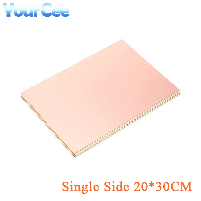 

20X30cm Single Side Copper Clad Plate DIY PCB Kit Laminate Circuit Board 30cm*20cm 200*300mm 200x300mm 20*30