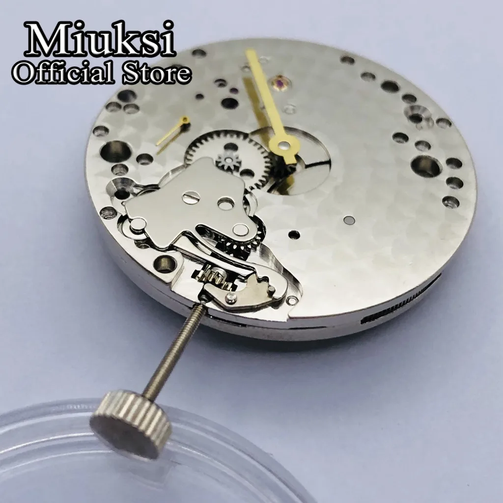 Asian 17 Jewels 6498 hand winding mechanical watch movement fit mens watch