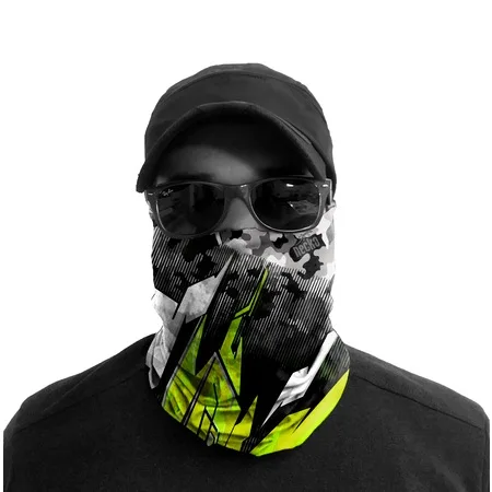 Necko Green Camouflage Buff Bandana Face Mask-DC223 460044813