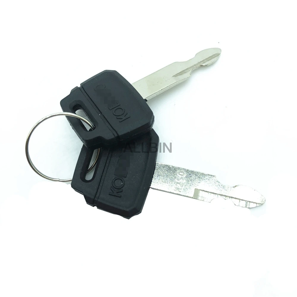 De qué son los llaves de encendido para excavadoras Kobelco y por qué importa el material en su rendimiento