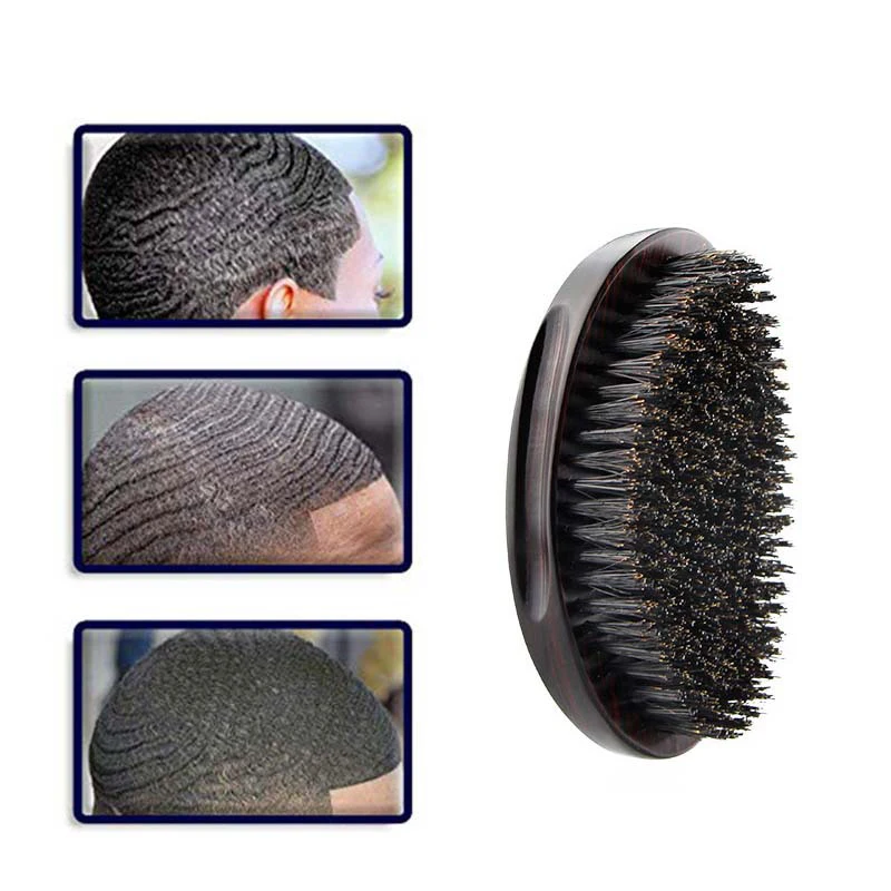1 stücke MANN Pinsel Wildschwein Borsten für männer Schnurrbart Rasieren Kamm Gesicht Massage Gesichts Reinigung Haar Pinsel Buche Kamm drop Verschiffen