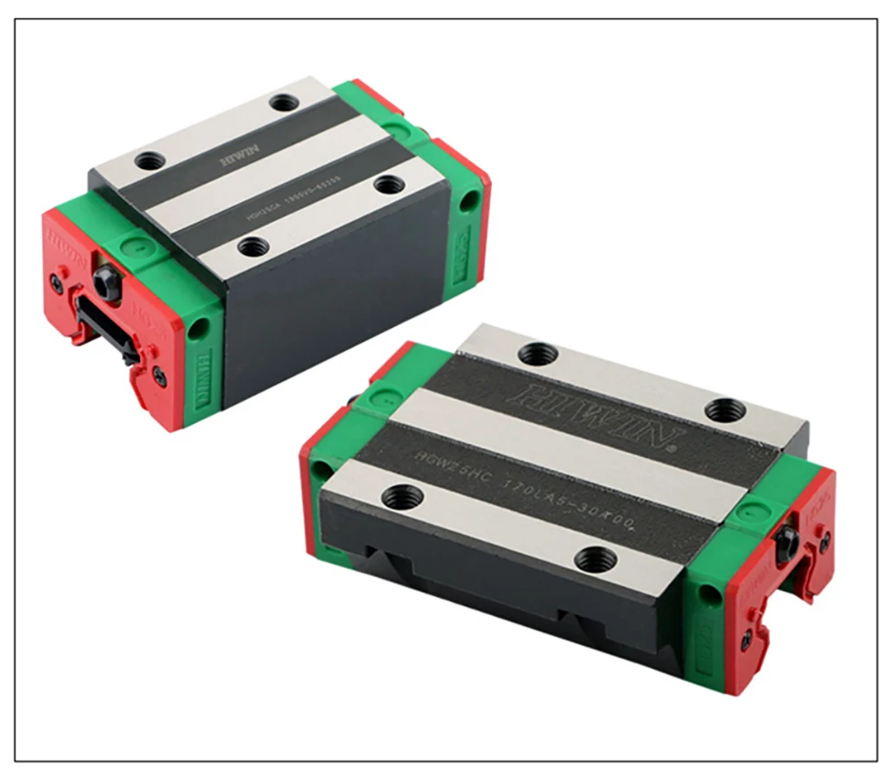 Linear guide Alloy Steel HIWIN HGWCC   HGWHC slide block with 15mm  linear guide rail From 100 to 500mm for 3d printer CNC