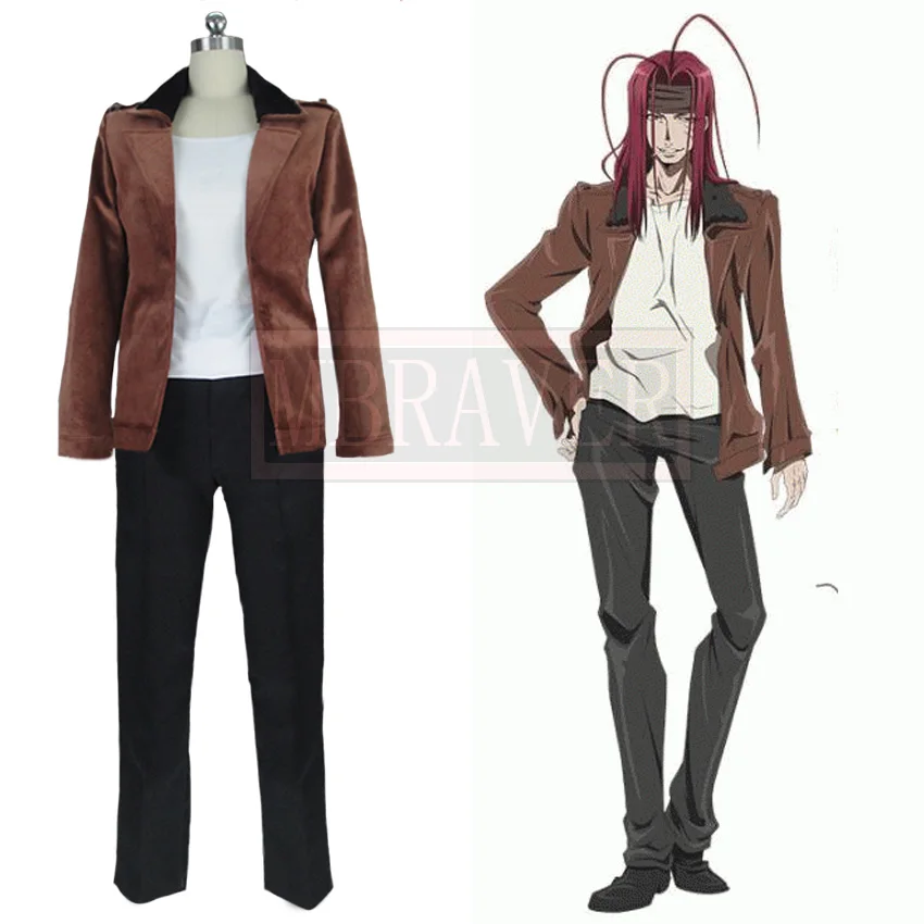 

Saiyuki Sha Gojyo Cosplay Costume Party Christmas Halloween Custom Made Any Size