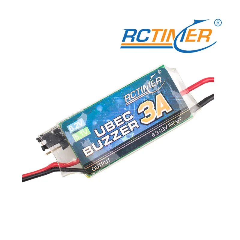 

Rctimer 3A UBEC with Low Voltage Buzzer