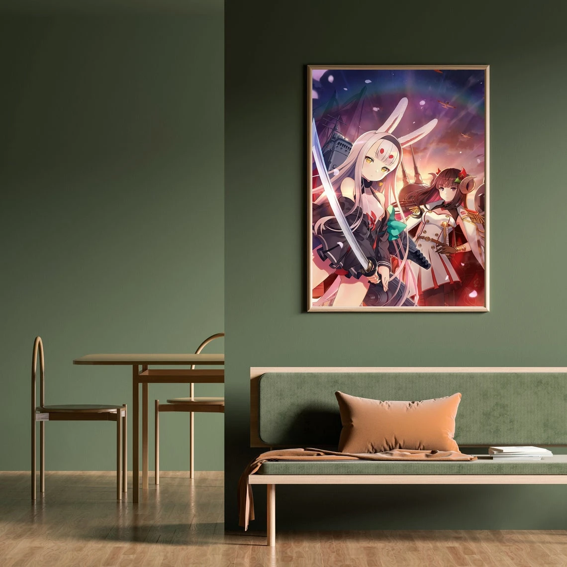 AZUR LANE CROSSWAVE COMPLETE DELUXE EDITION BUNDLE RPG Video Game Canvas Poster Home Wall Painting Decoration (No Frame)