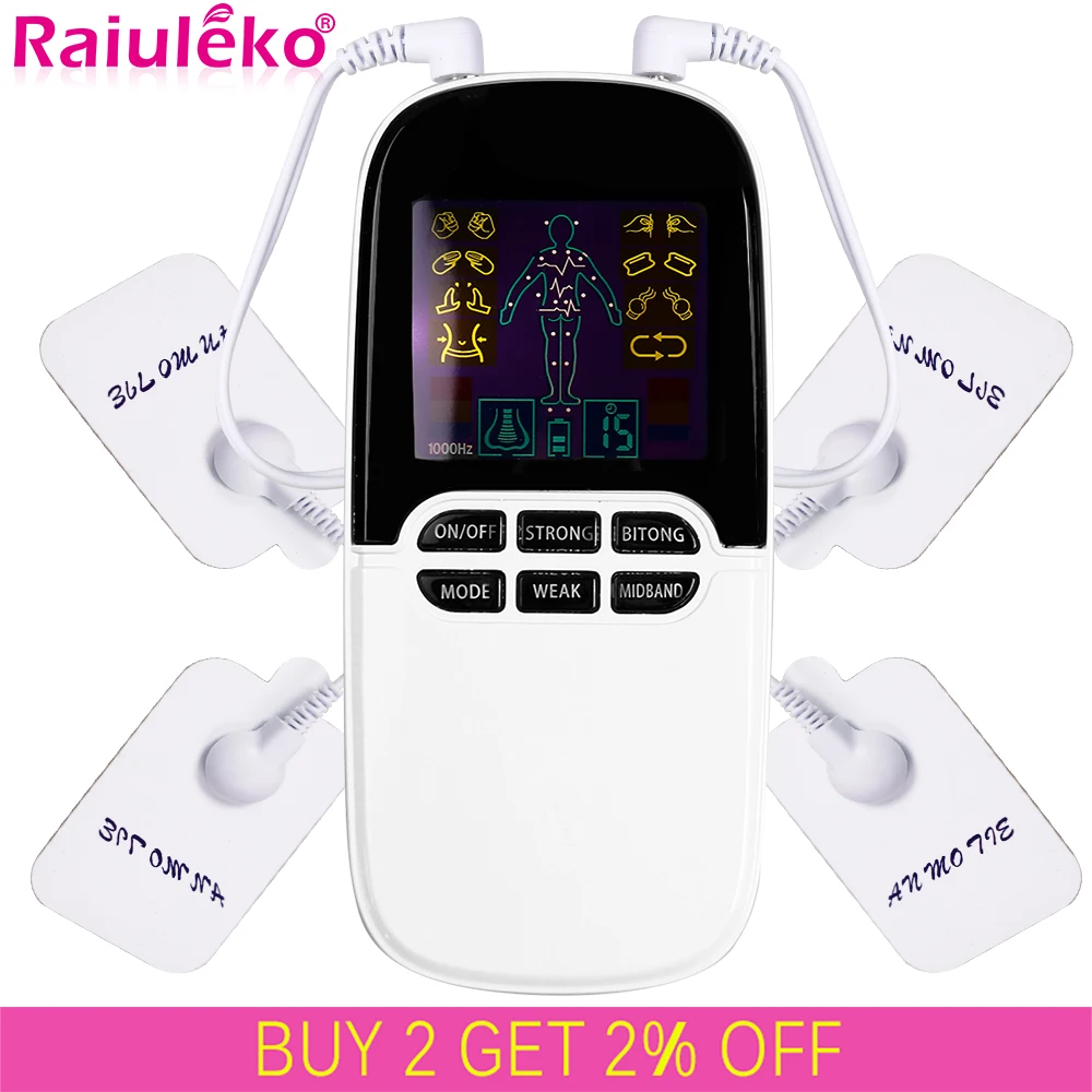 

Multi-Functional Tens Unit Electronic Pulse Massager 3 Channel Rhinitis Sinusitis Cure Digital Therapy Device Muscle Stimulator