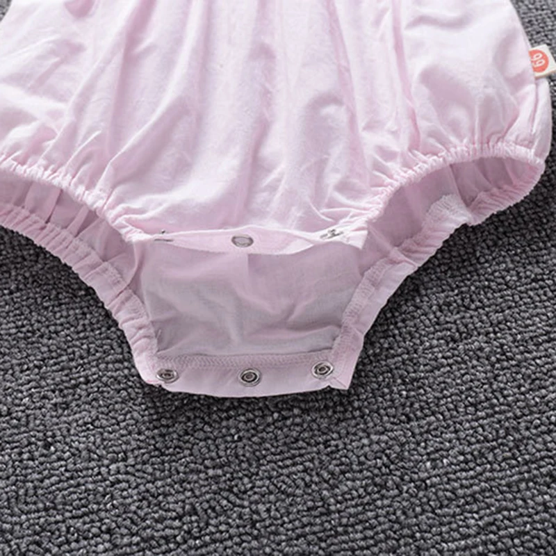 Mono de estilo coreano para niñas recién nacidas, monos para bebés, ropa de algodón para niñas de verano