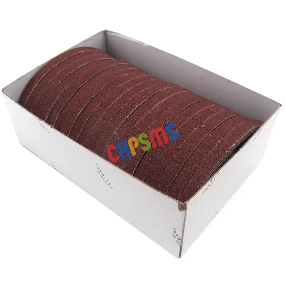 #181C2-2 one BOX OF 100 MEDIUM GRIT EASTMAN SHARPENING BANDS BELTS