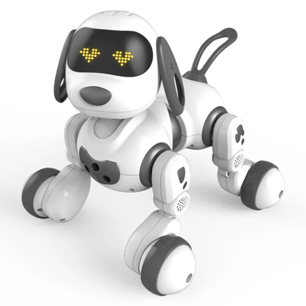 Remote Control Intelligent Robot Dog Toy Talking Walk Interactive Cute Puppy Electronic Pet Animal Model Gift Toys Dogs Children