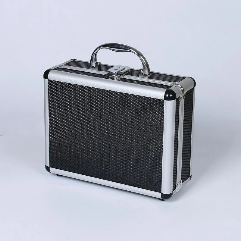 Tool Box Aluminium Alloy Protective Safety Suitcase Airtight Tool Box Instrument Case Lockable Box with Pre-cut foam