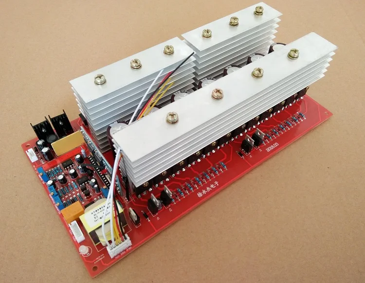 Super-high power power frequency inverter motherboard 24V4 kW,48V8 kW PCB board