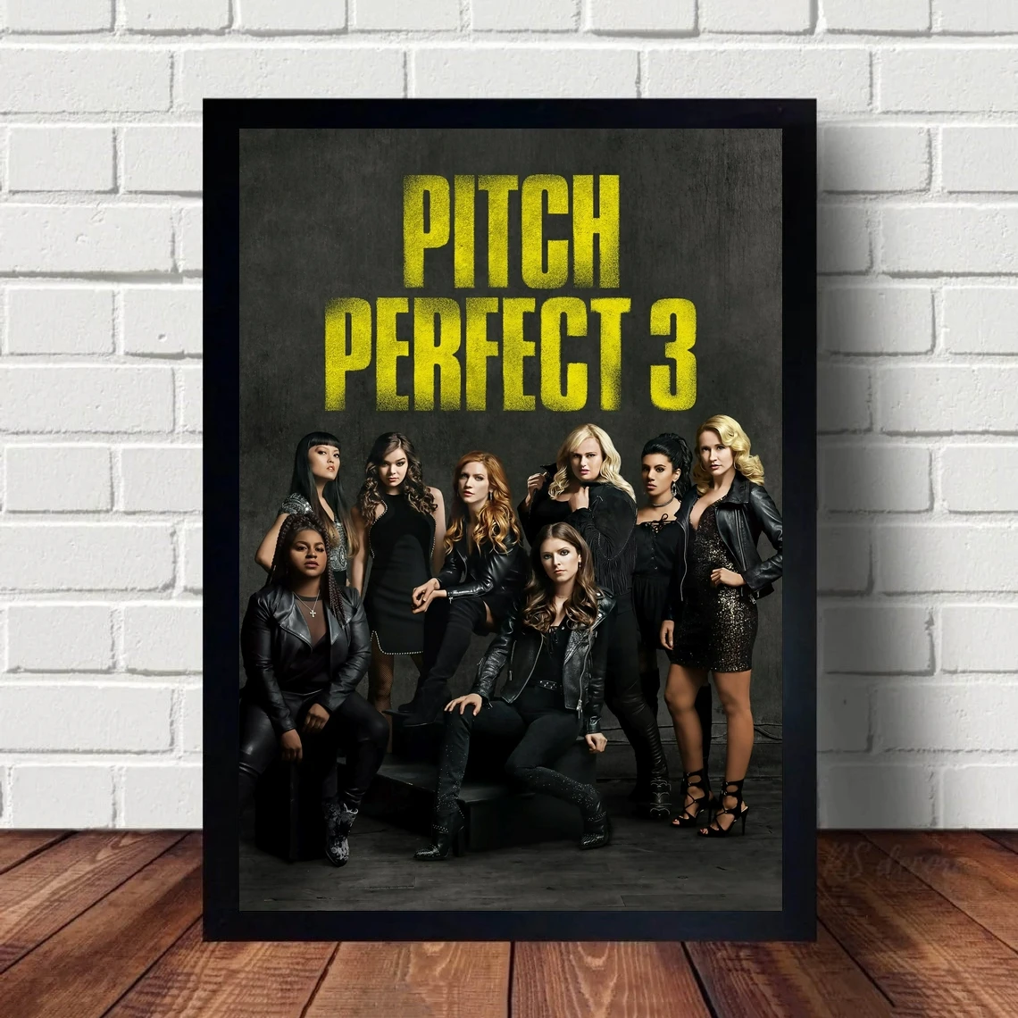 Pitch Perfect 3 Movie Poster Art Wall Canvas Painting Bedroom Living Room Home Decoration (No Frame)