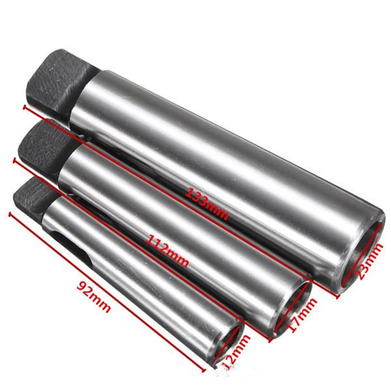 ลดแขน MT1 MT2 MT3 MT4 MT5เจาะสำหรับ Morse Taper Sleeve Shank อุปกรณ์เสริม Arbor Morse Taper อะแดปเตอร์ลด