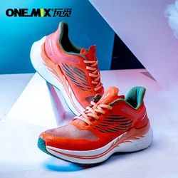 ONEMIX 2023 New unisex Sports Platform cushion running Shoes Lightweight Breathable Mesh Unisex Sneakers Fitness Trainning Shoes