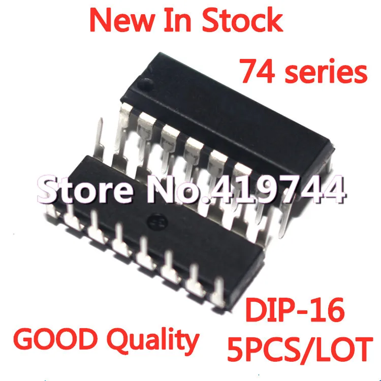 

5PCS/LOT 74HC368 SN74HC368N DIP-16 Six-fold 3-state inverter In Stock NEW original IC