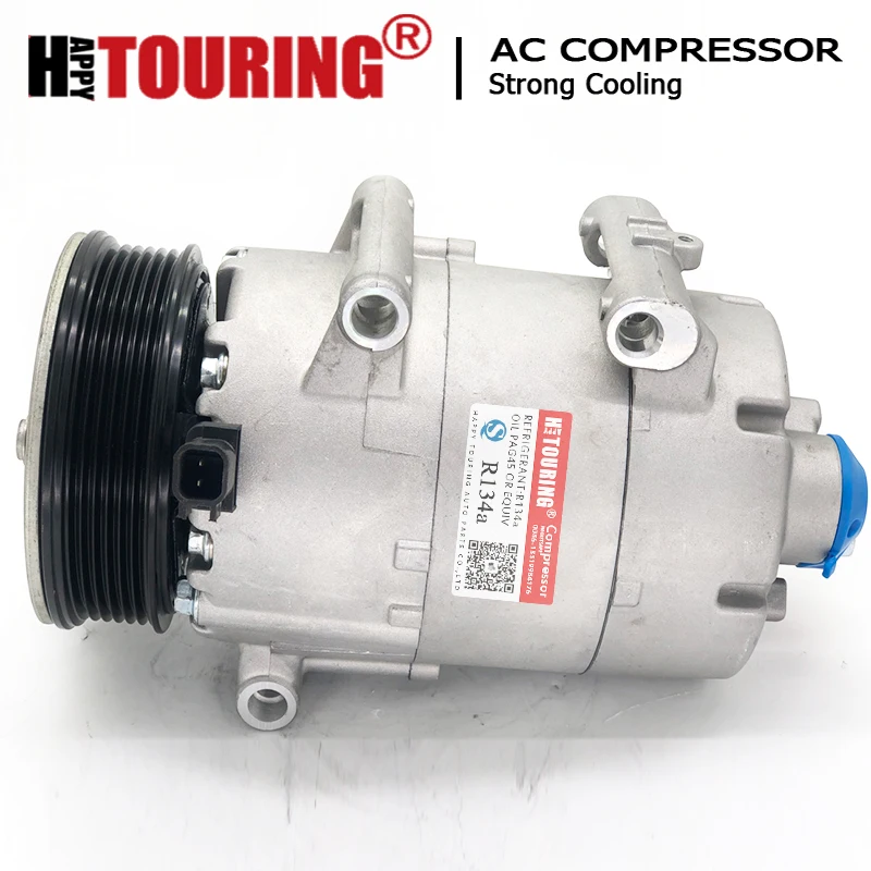 Compressore CA VS16 per FORD GALAXY II MK VAN S-MAX MONDEO IV Turnier 6G9119D629GA 6G9119D629GB 6G9119D629KF 1791012 1435796