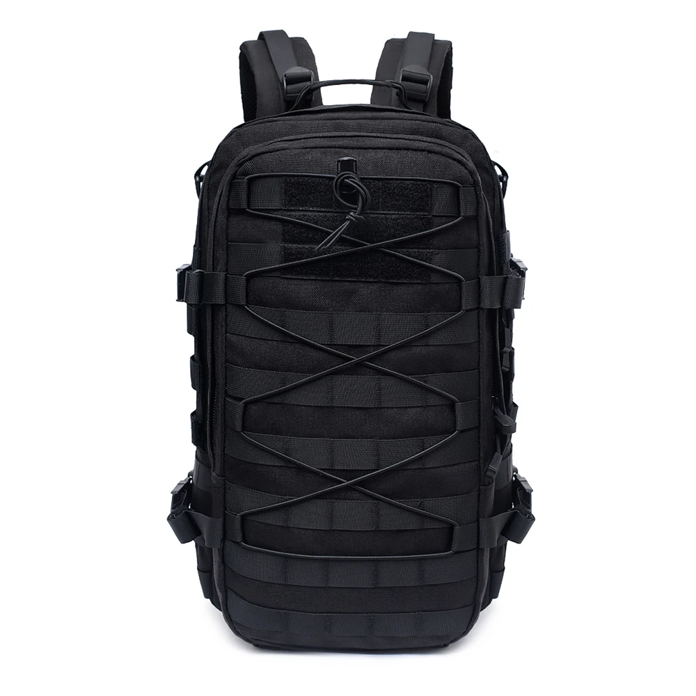 1000D  Backpack 25L EDC Molle Pack Large Outdoor Sports Bags Travel Fishing Hiking Camping Hunting Rucksack