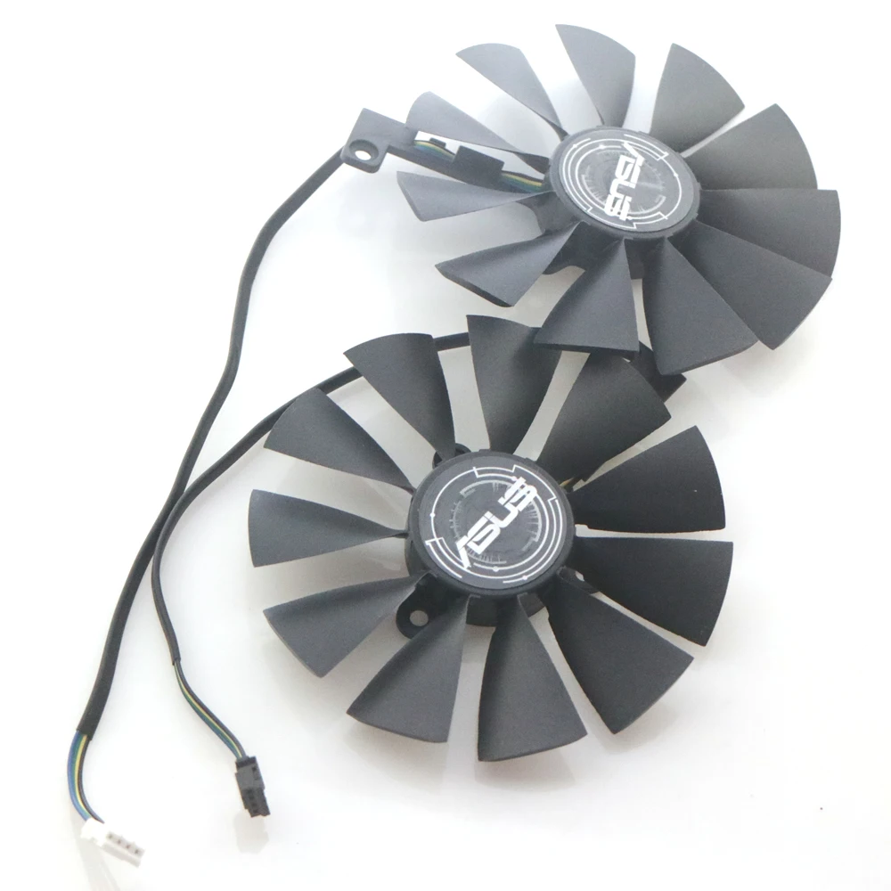 FDC10U12S9-C 12V 0.35A 88mm Video Card Fan For ASUS DUAL RTX2060 6G RTX2070 TRX2080 O8G-EVO Graphics Card Cooling Fan