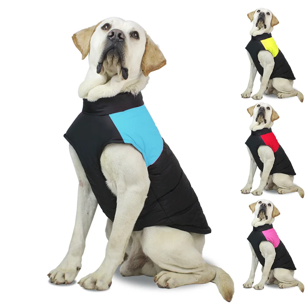 Chaleco impermeable Para Perros grandes, chaqueta cálida de invierno Para mascotas pequeñas y grandes, abrigo Para cachorros, Ropa Para mascotas