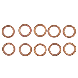 10pcs/lot Exhaust Muffler Pipe Gasket Rings For 49 50 110 150cc Gy6 Moped Motorbike Scooter Underbone Dirt Bike ATV