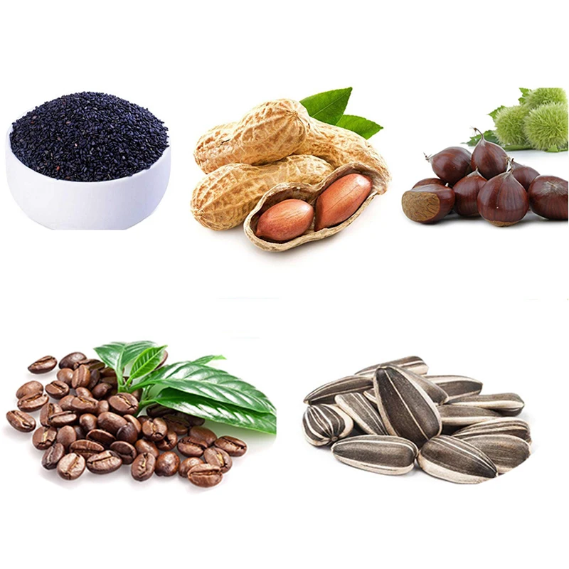 Macchina per la torrefazione di arachidi di anacardi di semi di girasole di mandorle di sesamo