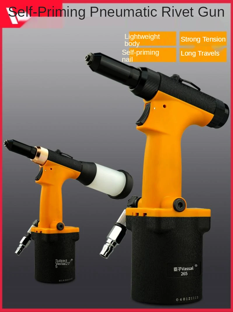 Pneumatic Rivet Gun, Rivet Gun, Industrial-Grade Rivet Gun, Hydraulic Core-Pulling Riveting Machine, Riveting Tool