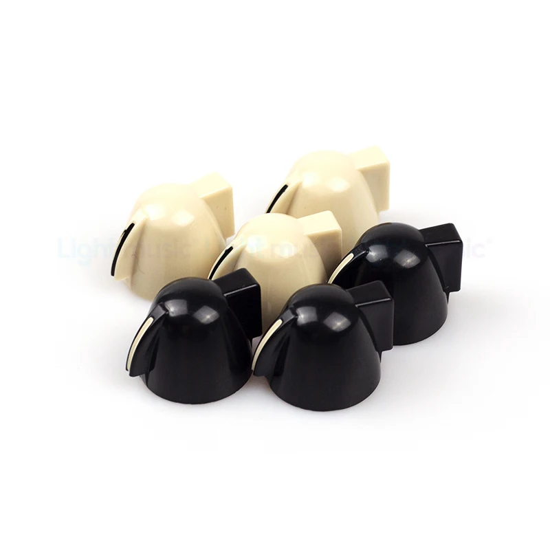 10pcs Plastic Chicken Head Guitar Effect Pedal Knobs Guitar AMP Control Knobs Guitarra Potentiometer Knob