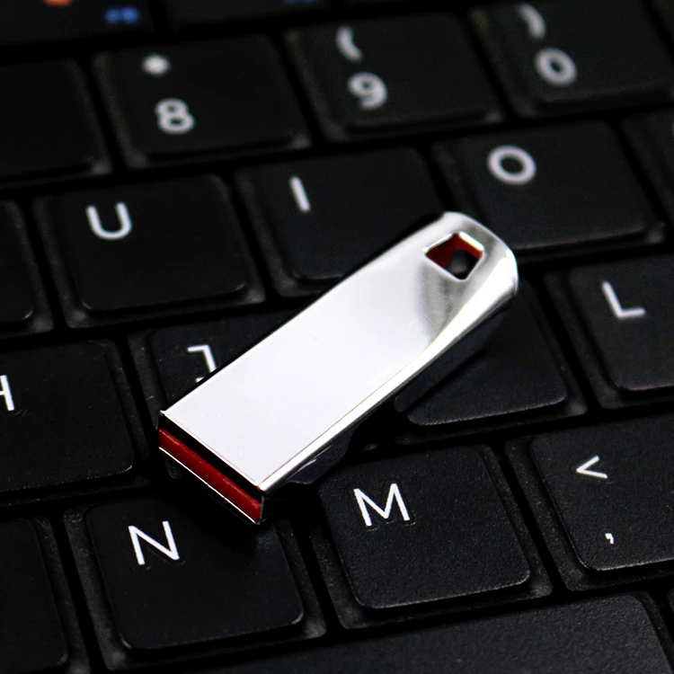 Logam Pen Drive Tahan Air USB Flash Drive 4GB 8GB16GB 32GB 128GB 256GB Memori Stick Flashdisk U tongkat