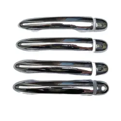 For Renault Megane ii 2 MK2 2002 2003 2004 2005 2006 2007 2008 ABS Chrome Door Handle Cover trim