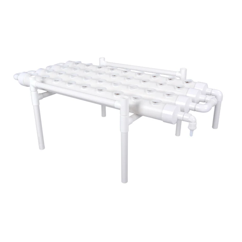 

Soilless Vegetable Cultivation Rack 36-Hole Hydroponic Pipe Planting Equipment Nursery Basin Hydroponic Rack Planting Tools